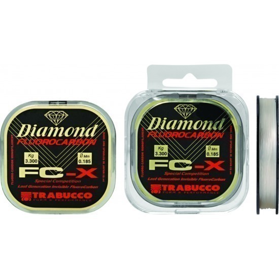 Fir fluorocarbon Trabucco Diamond FC-X, 0.12mm/1.75kg/50m Fir fluorocarbon Trabucco Diamond FC-X, 0.12mm/1.75kg/50m