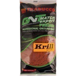 Nadă Groundbait Trabucco GNT Match Expert Feeder, Krill, 1kg/pungă