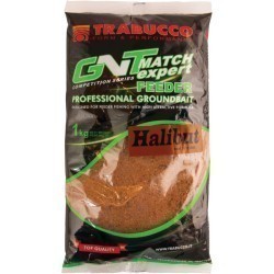 Nadă Groundbait Trabucco GNT Match Expert Feeder, Halibut, 1kg/pungă