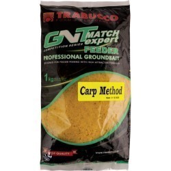 Nadă Groundbait Trabucco GNT Match Expert Feeder, Carp Method, 1kg/pungă
