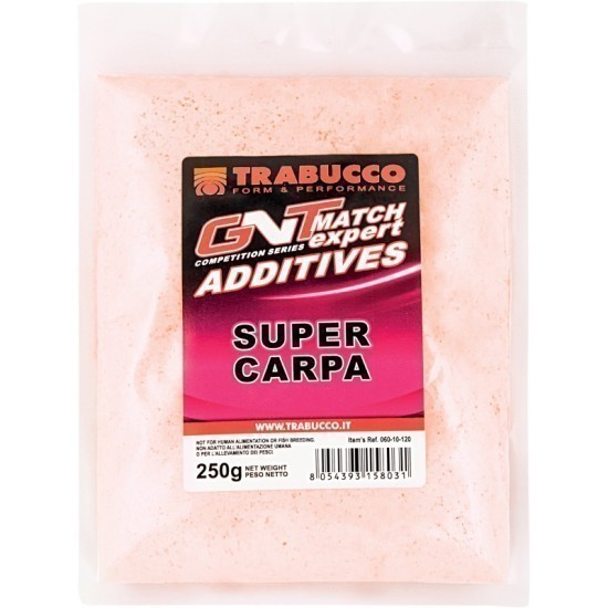 Aditiv nadă Trabucco GNT Match Expert Additives, Super Carpa, 250g/plic