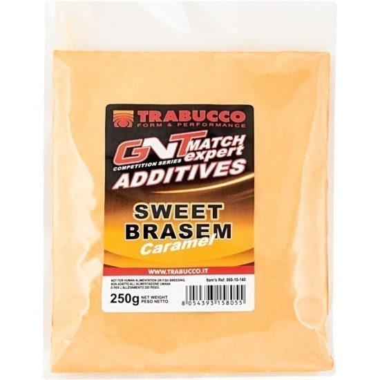 Aditiv nadă Trabucco GNT Match Expert Additives, Sweet Brasem-Caramel, 250g/plic