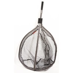 Minciog telescopic Trabucco Pro Rubba Landing Net, 55x65cm, 2 tronsoane, 2.20m