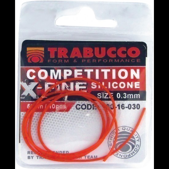 Varniş siliconic Trabucco Competition X-Fine Silicone, 0.5mm/50cm Varniş siliconic Trabucco Competition X-Fine Silicone, 0.5mm/50cm