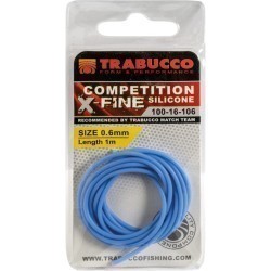 Varniş siliconic Trabucco Competition X-Fine Silicone, Albastru, 0.6mm/1m