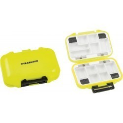 Cutie rigidă accesorii Trabucco Tough Box, Yellow, 12 compartimente, 11.5x8x3.5cm