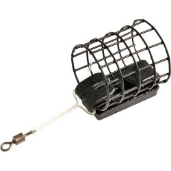 Coşuleţ Trabucco Airtek Black Wire Cage Feeder, Medium, 25g