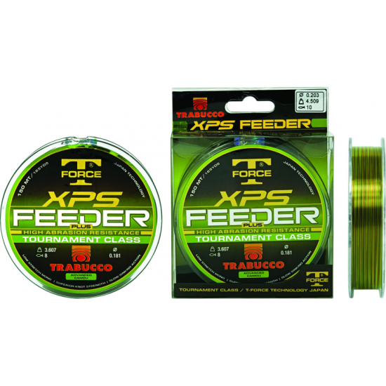 Fir monofilament Trabucco T-Force XPS Feeder Plus, 0.20mm/150m Fir monofilament Trabucco T-Force XPS Feeder Plus, 0.20mm/150m