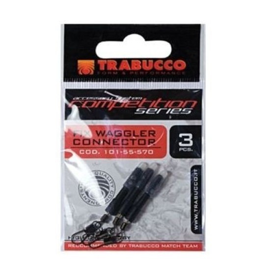 Conector fix waggler Trabucco, 3buc/plic Conector fix waggler Trabucco, 3buc/plic