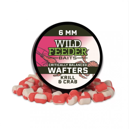 Wafters Wild Feeder Baits Wafters, Krill & Crab, 6mm
