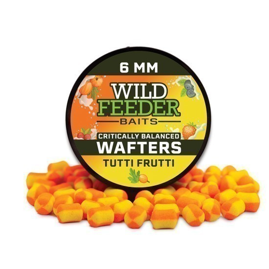 Wafters Wild Feeder Baits Wafters, Tutti Frutti, 6mm
