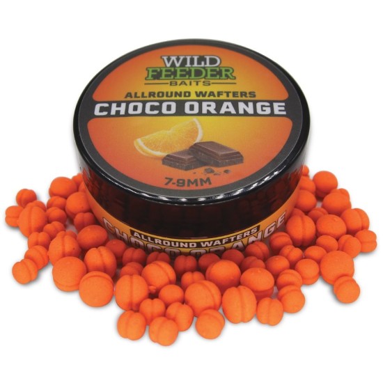 Wafters Wild Feeder Baits – AllRound Wafters Special Bandum, Choco & Orange, 7 & 9mm Wafters Wild Feeder Baits – AllRound Wafters Special Bandum, Choco & Orange, 7 & 9mm