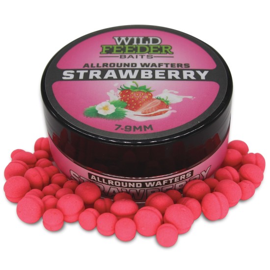 Wafters Wild Feeder Baits – AllRound Wafters Special Bandum, Căpșună, 7 & 9mm