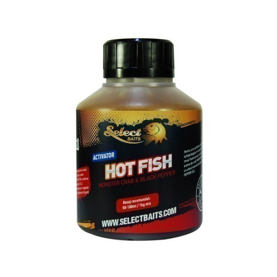 Activator Select Baits, Hot Fish, 250ml