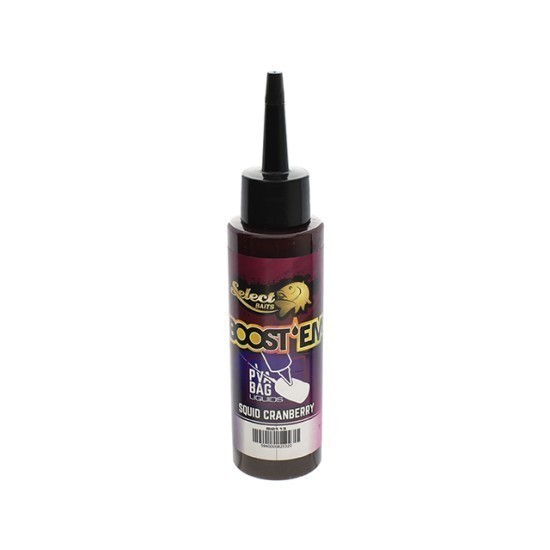 Aditiv Select Baits Pva BoostEm Liquid, Squid&Cranberry, 115ml