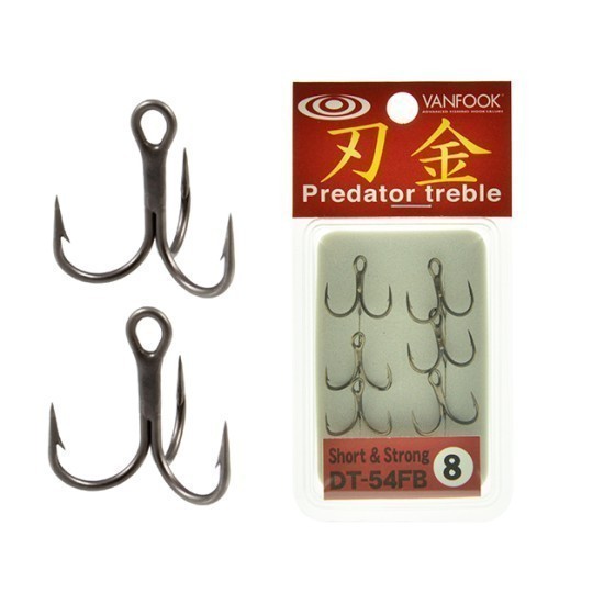 Ancore Vanfook DT-54FB Short and Strong Predator Treble Ancore Vanfook DT-54FB Short and Strong Predator Treble