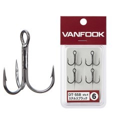 Ancore Vanfook DT-55B Treble Hook Short Shank Medium Heavy