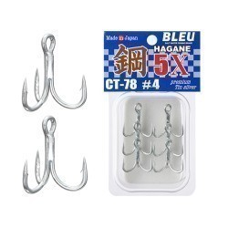 Ancore Vanfook Super Heavy CT-78 5X Treble Hooks