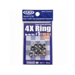 Anouri Vanfook 4R-75S Super Strong Sprit Ring Silver