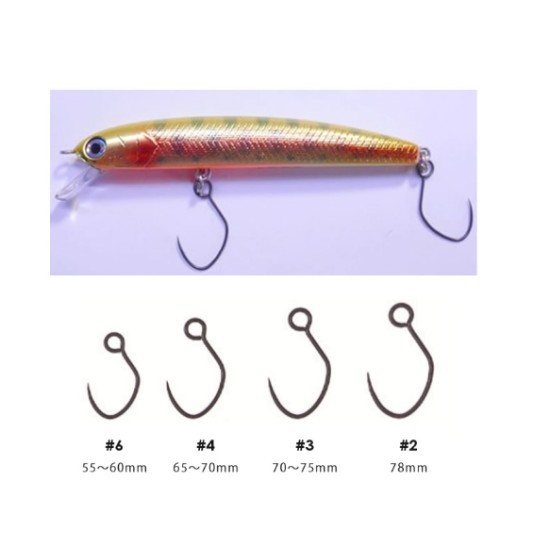 Carlige Vanfook ME-31BL Minnow Expert Hook Barbless