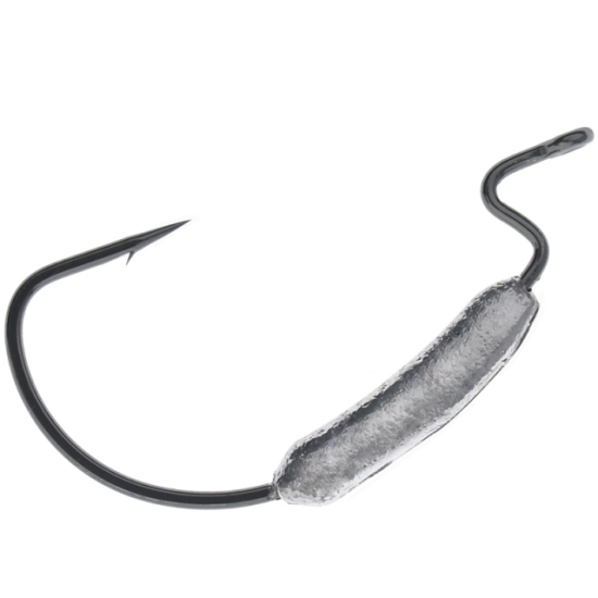 Cârlige offset RTB EWG 9004 Weighted Worm Hooks, 3/0, 7g, 5buc/plic