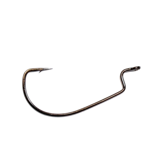 Carlige offset Vanfook Worm-55B Flat Offset Hooks