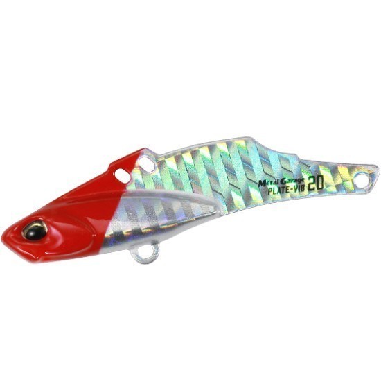 Cicadă DUO Metal Garage Plate Vib, PHA0001 Red Head Holo, 7.2cm/26g