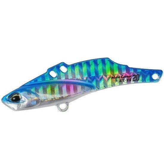 Cicadă DUO Metal Garage Plate Vib, PHA0278 Blue Back Candy, 7.2cm/26g