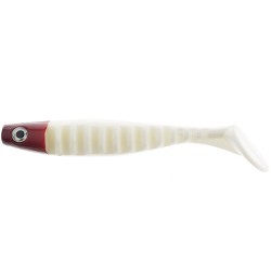 Shad Delalande Neo Shallow, 9cm, White Red Head, 1buc/plic