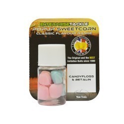 Enterprise Tackle Pop-up Sweetcorn Classic Candyfloss & Betalin