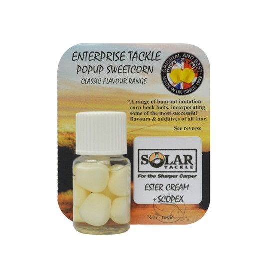 Enterprise Tackle Pop-up Sweetcorn Classic Ester Cream and Scopex Enterprise Tackle Pop-up Sweetcorn Classic Ester Cream and Scopex