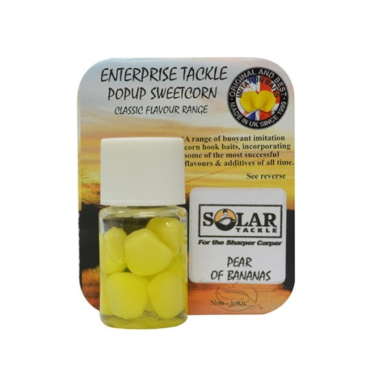 Enterprise Tackle Pop-up Sweetcorn Classic Flavour Pear of Bananas Enterprise Tackle Pop-up Sweetcorn Classic Flavour Pear of Bananas