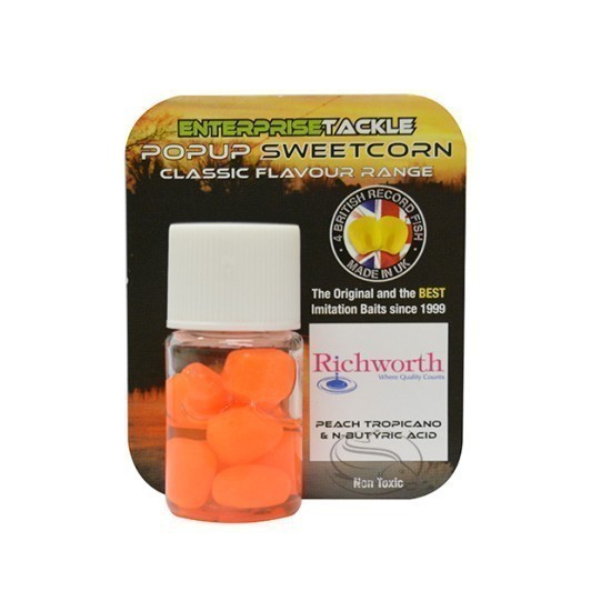 Enterprise Tackle Pop-up Sweetcorn Classic Peach Tropicano Enterprise Tackle Pop-up Sweetcorn Classic Peach Tropicano