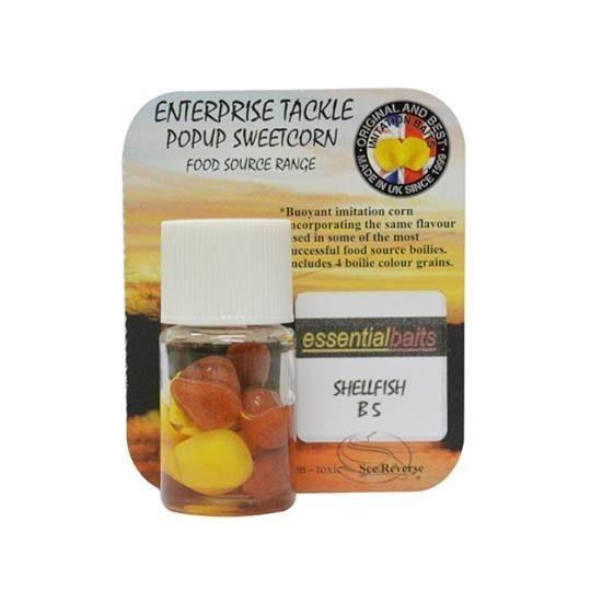 Enterprise Tackle Pop-up Sweetcorn Food Source Shellfish B5 Enterprise Tackle Pop-up Sweetcorn Food Source Shellfish B5