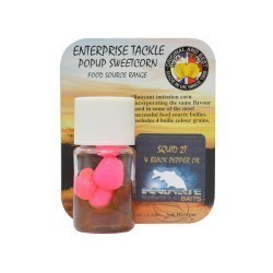 Enterprise Tackle Pop-up Sweetcorn Food Source Squid 2T & Black Pepper Oil