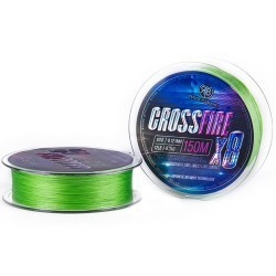 Fir textil RTB Crossfire X8 Braid Lime Green, #1.5/0.194mm/22lb, 150m