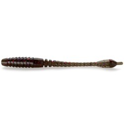 FishUp ARW Worm 5.5cm #050 Green Pumpkin Brown Red & Purple