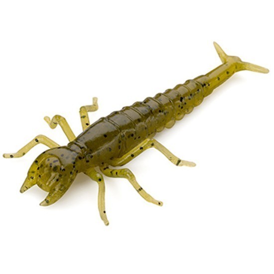 Larve FishUp Diving Bug, Culoare 074 Green Pumpkin Seed, 5cm, 8buc/plic Larve FishUp Diving Bug, Culoare 074 Green Pumpkin Seed, 5cm, 8buc/plic