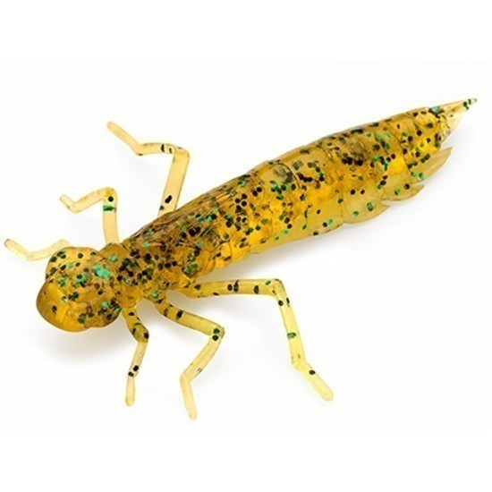 FishUp Dragonfly 2cm #036 Caramel Green & Black FishUp Dragonfly 2cm #036 Caramel Green & Black
