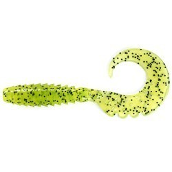 FishUp Fancy Grub 2.5cm #055 Chartreuse Black