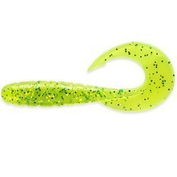 FishUp Mighty Grub 10cm #026 Flo Chartreuse Green