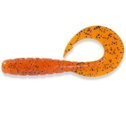 FishUp Mighty Grub 10cm #049 Orange Pumpkin