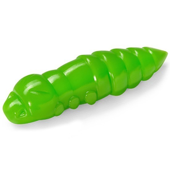 Larve FishUp Trout Series Pupa Cheese, Culoare 105 Apple Green, 2.2cm, 12buc/plic