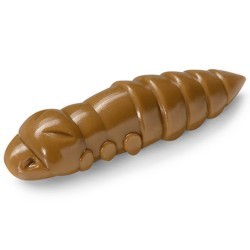 Larve FishUp Trout Series Pupa Cheese, Culoare 102 Mustard Yellow, 3.2cm, 10buc/plic