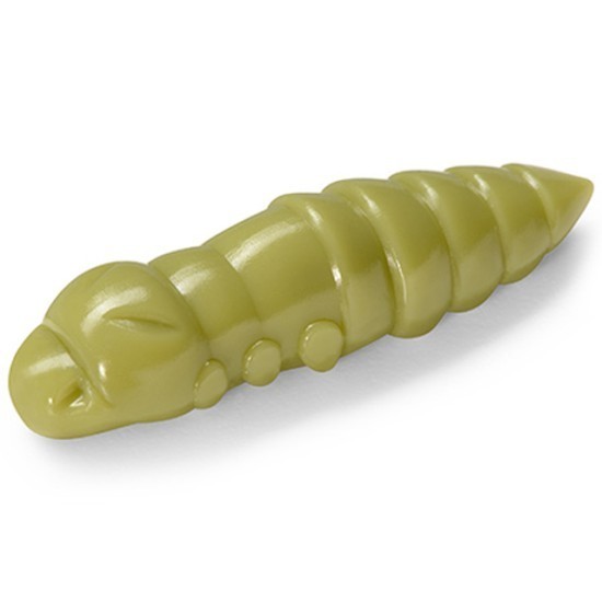 Larve FishUp Trout Series Pupa Cheese, Culoare 109 Light Olive, 3.8cm, 8buc/plic