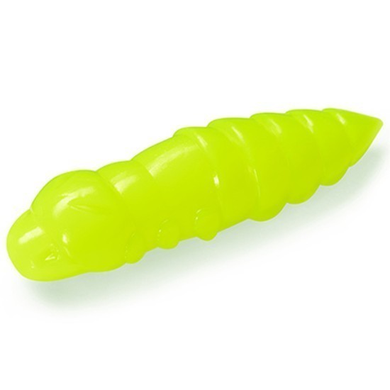 Larve FishUp Trout Series Pupa Cheese, Culoare 111 Hot Orange, 3.8cm, 8buc/plic