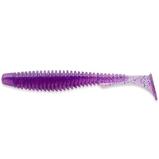 Shad FishUp U-Shad 4", Culoare 014 Violet/Blue, 10.1cm, 8buc/plic