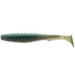 FishUp U-Shad 10.1cm #017 Motor Oil Pepper