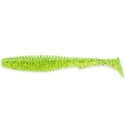 FishUp U-Shad 10.1cm #026 Flo Chartreuse Green