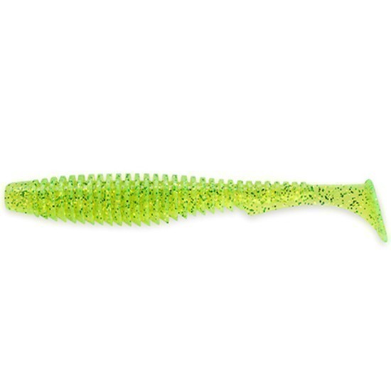 FishUp U-Shad 10.1cm #026 Flo Chartreuse Green